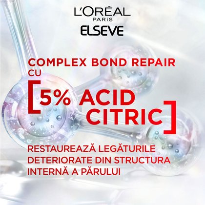 Șampon Elseve Bond Repair pentru păr deteriorat cu acid citric 2