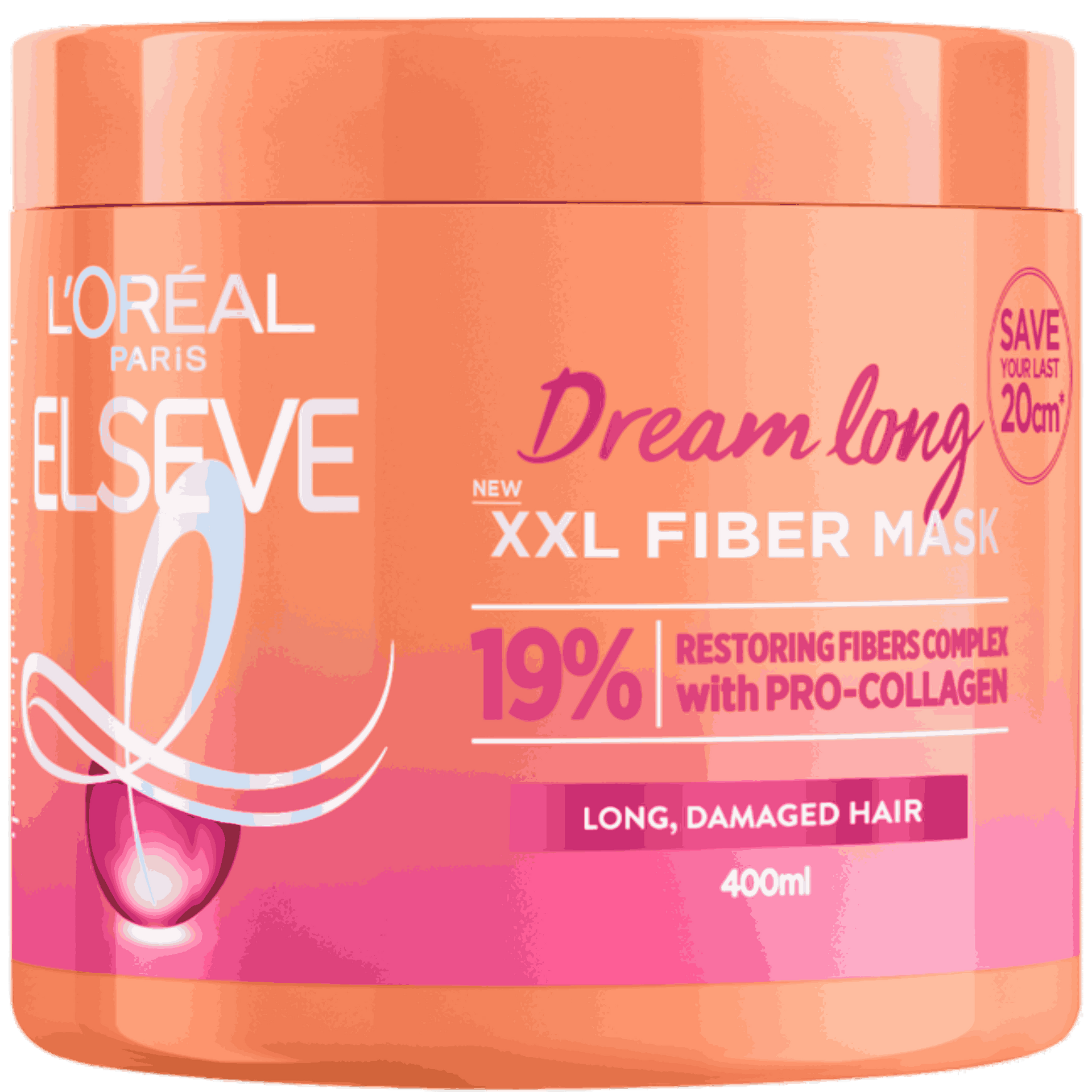 masca de par elseve dream long xxl fiber