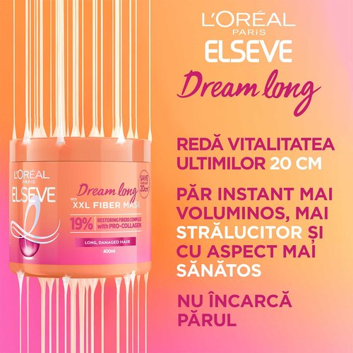 masca de par elseve dream long xxl fiber 2