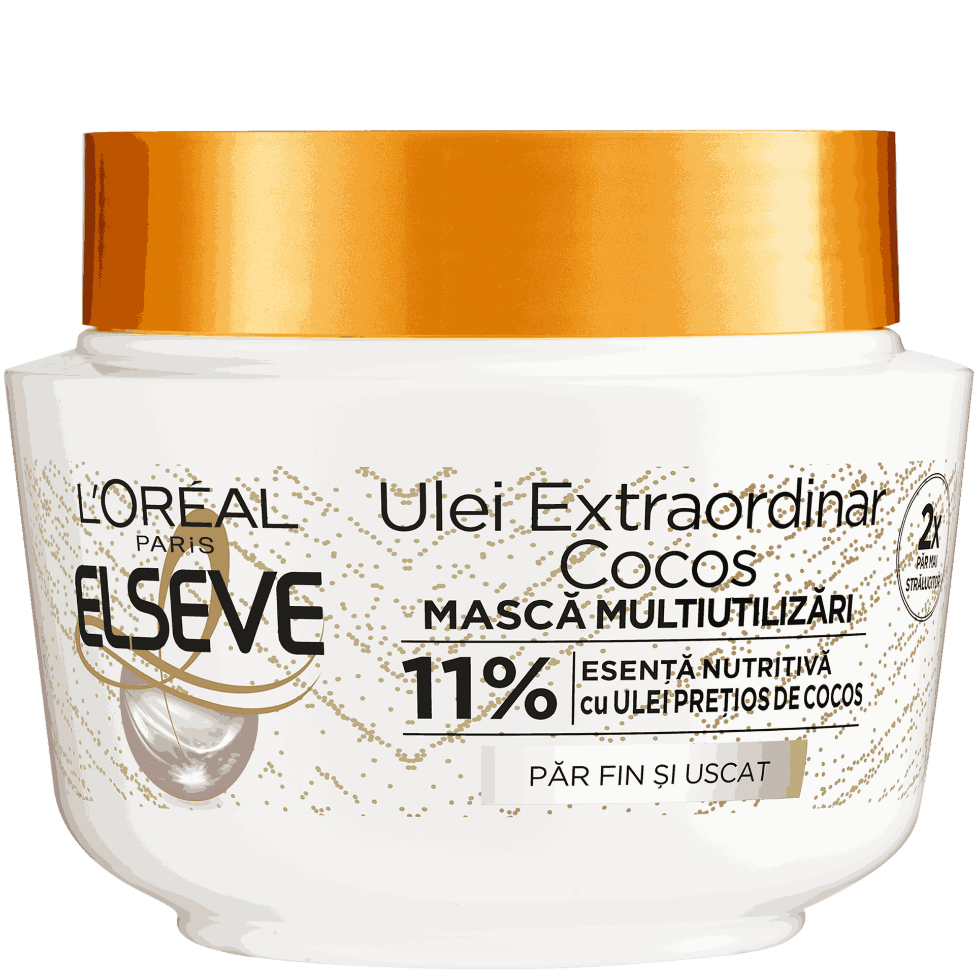 masca de par elseve ulei extraordinar cu cocos