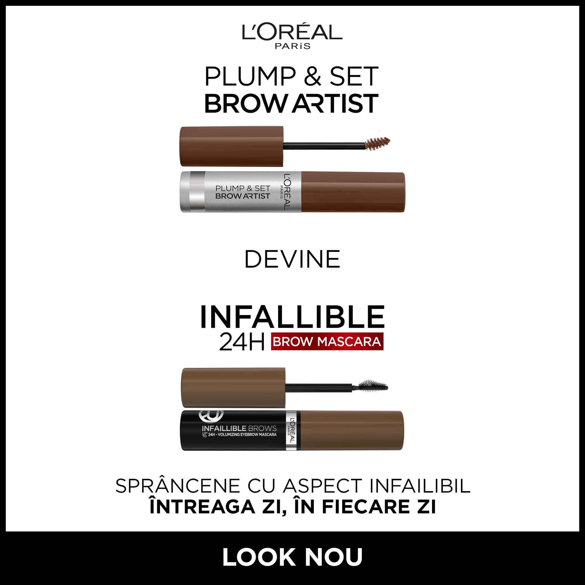 noul Infaillible 24H Brow Brunette
