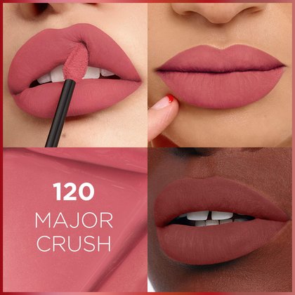 ruj lichid mat infaillible matte resistance nuanta 120 Major Crush