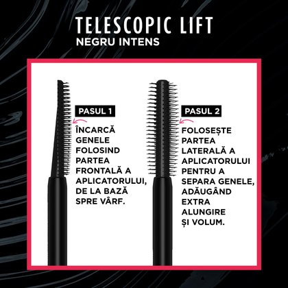 mascara telescopic lift black 3