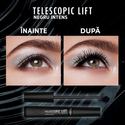 telescopic lift extra black inainte si dupa