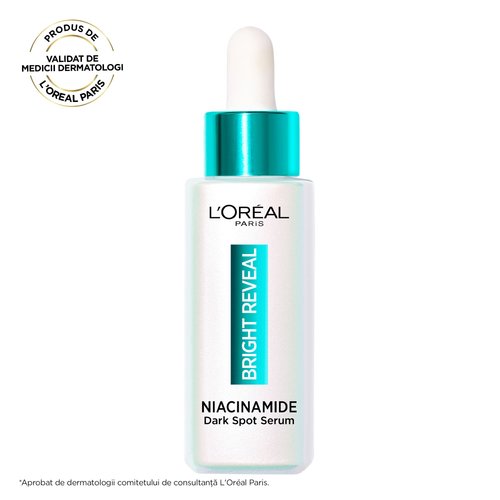 Ser cu niacinamida si acid amino-sulfonic pentru pete-pigmentare Bright Reveal