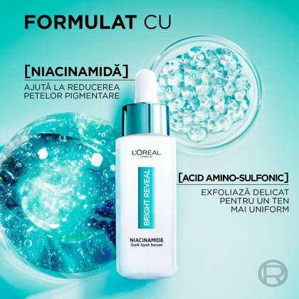 Ser cu niacinamida pentru pete-pigmentare Bright Reveal
