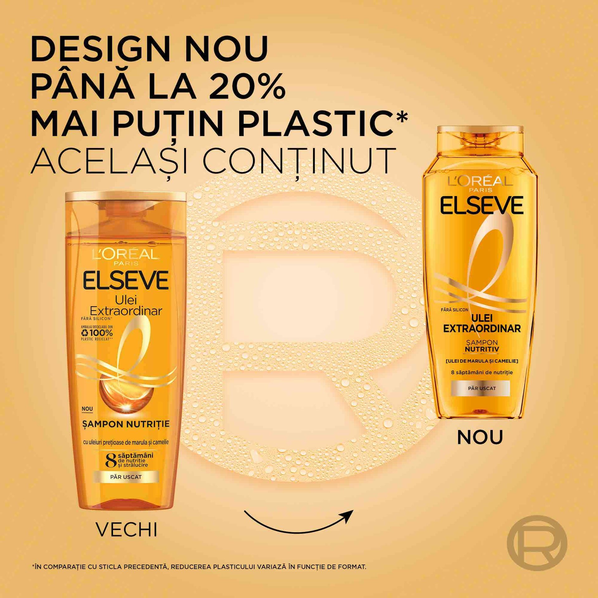 sampon elseve ulei extraordinar ingrediente