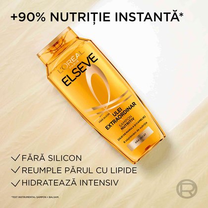 sampon elseve ulei extraordinar inainte si dupa