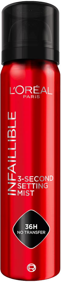 Spray de fixare rezistent la transfer Infaillible 3-Second Setting Mist