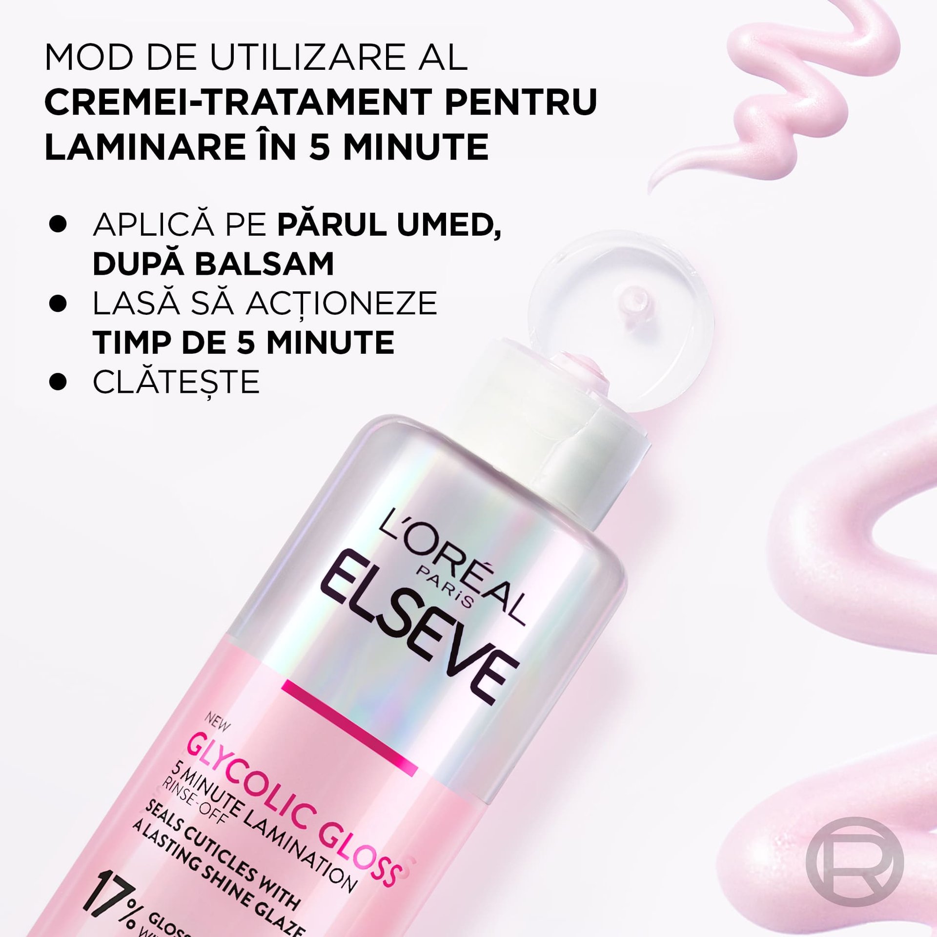 Cremă de Tratament Elseve Glycolic Gloss de L'Oreal Paris