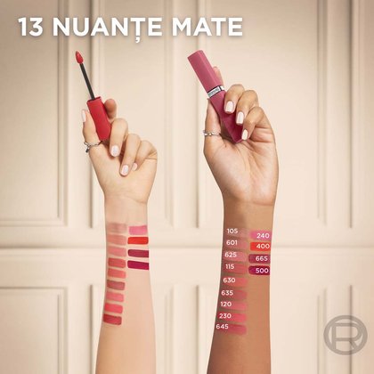 ruj lichid mat infaillible matte resistance 500 Wine Not acid hialuronic