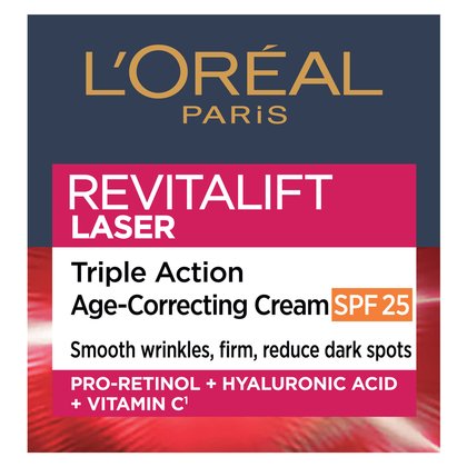 crema antirid de zi cu spf 25 revitalift laser x3