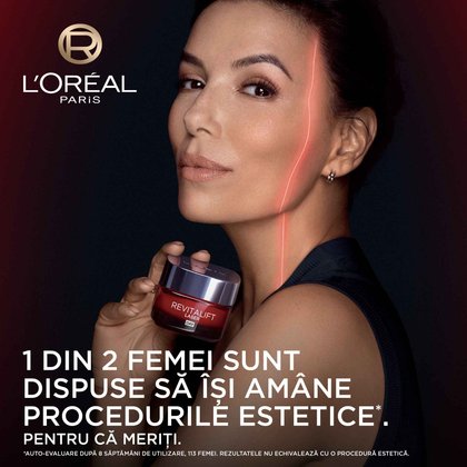 crema antirid de zi revitalift laser 3 ingrediente active
