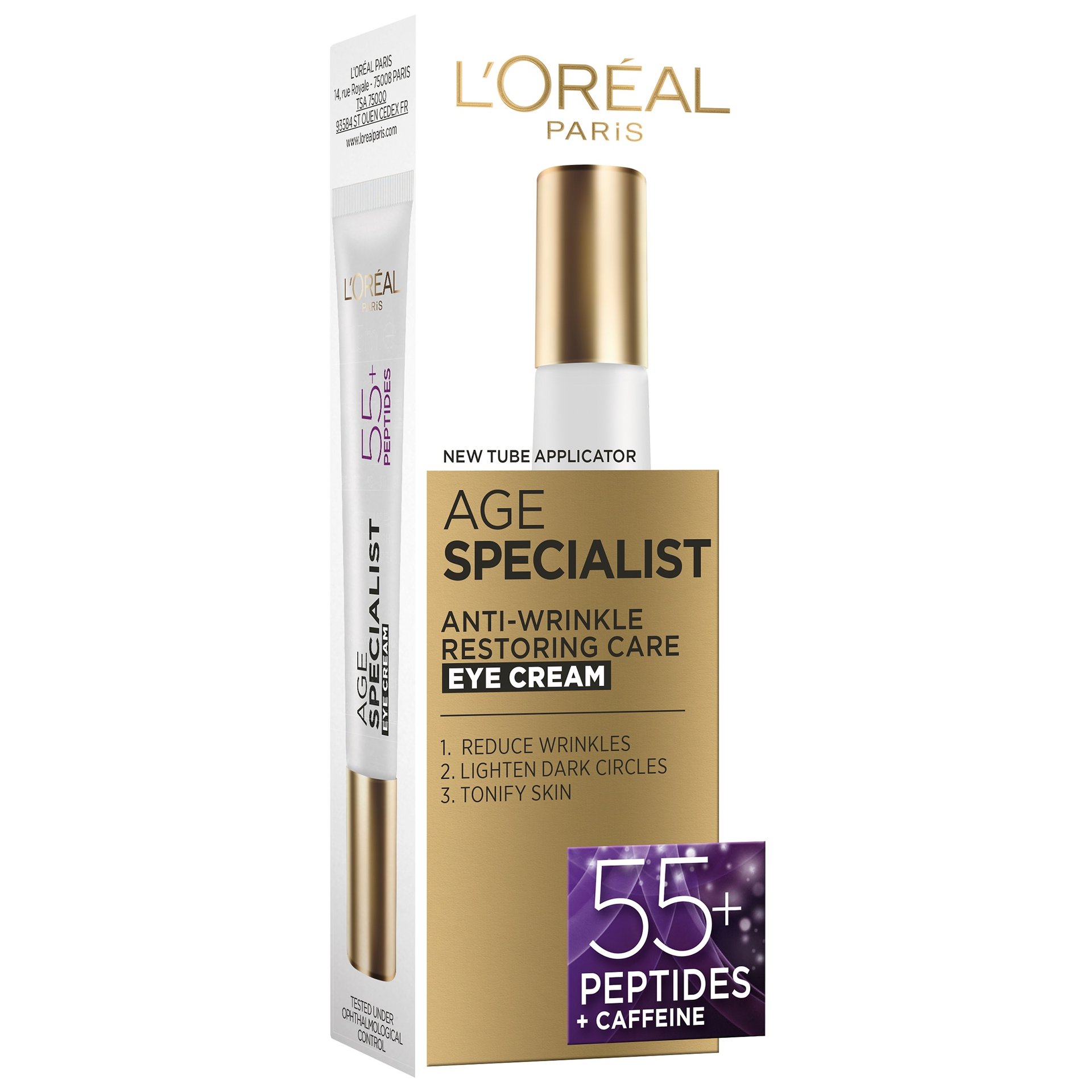 crema antirid de zi age specialist 55+ tripla actiune