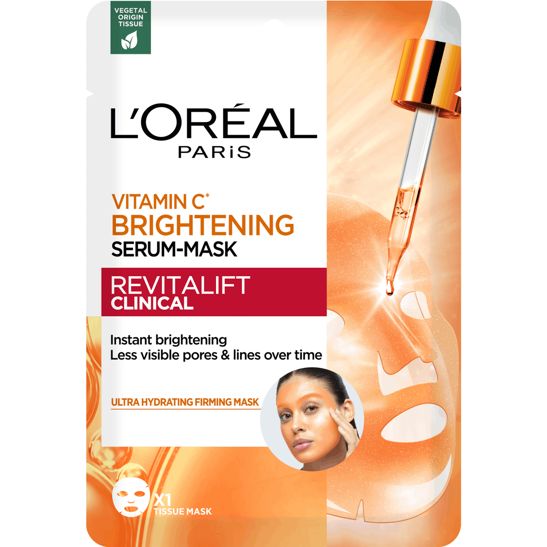 Masca Servetel Revitalift Clinical cu Vitamina C packshot